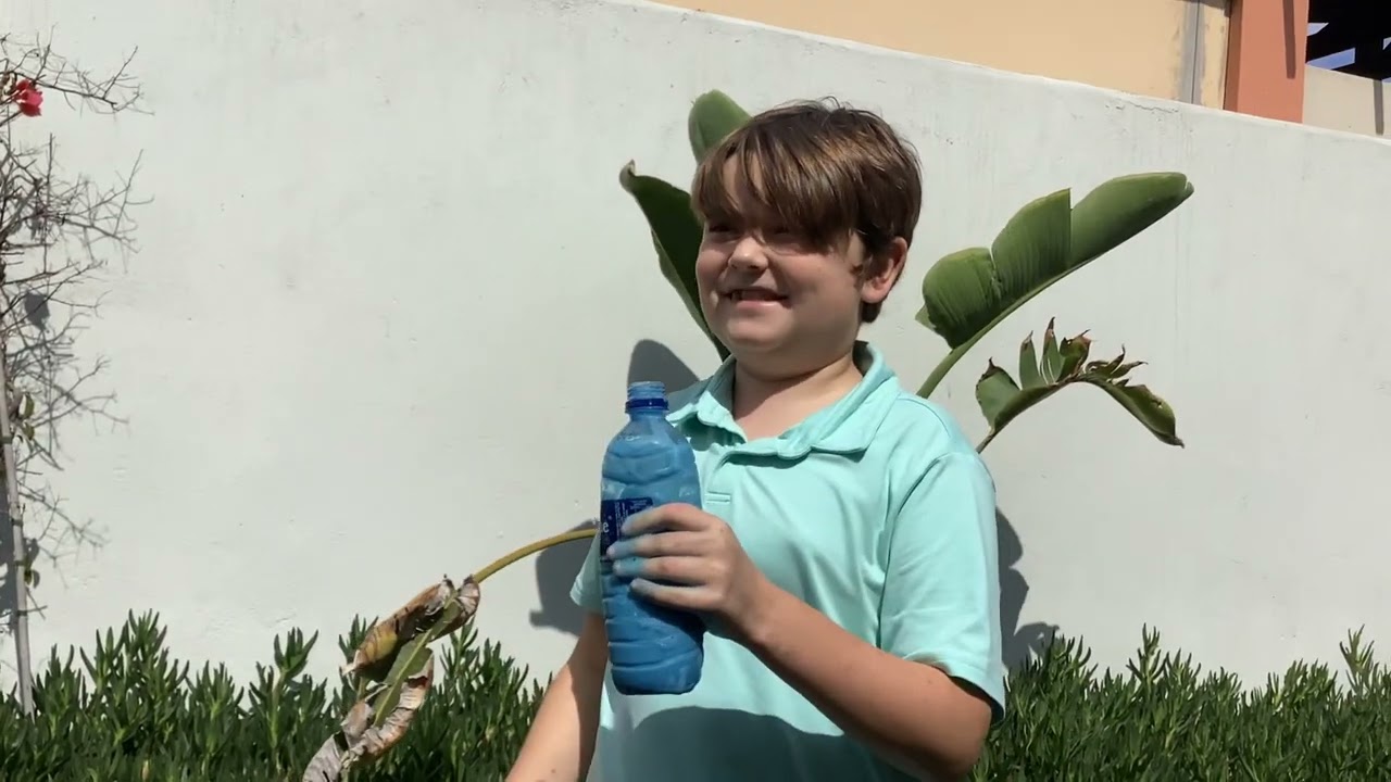 We made elephants toothpaste ￼