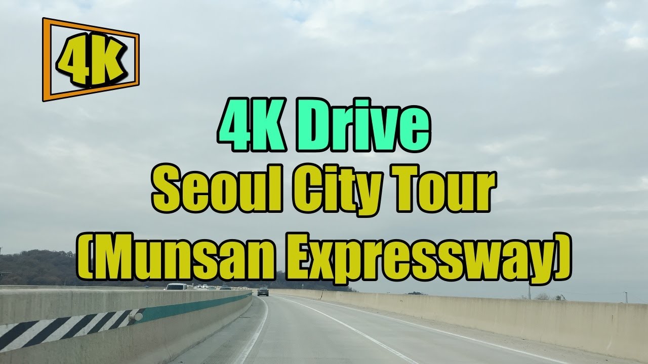 4K UHD Drive: Seoul Munsan Expressway in Korea