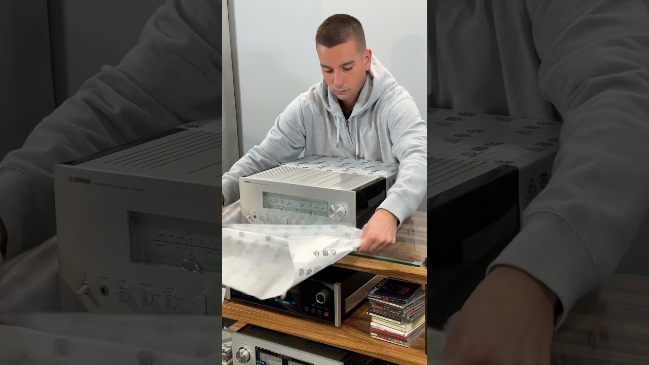 YAMAHA A-S3200 unboxing #audiocostruzioni