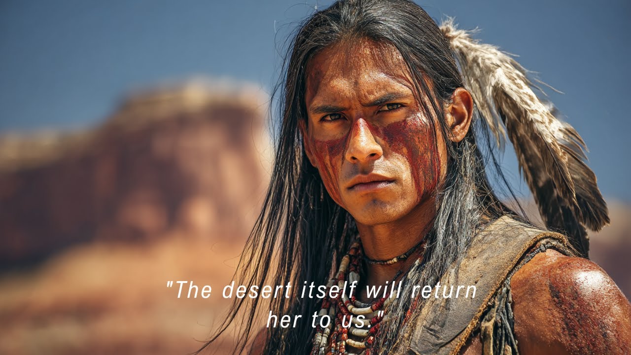SHE HID FROM THE APACHES FOR DAYS—UNTIL THE APACHE CHIEF FOUND HER AND SAID, “I FINALLY FOUND YOU”