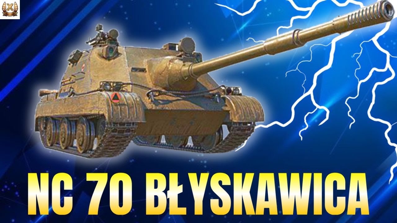 Nadciąga  Nowy Król Gry Na Close-NIESAMOWITY Polski Czołg NC 70 Błyskawica w World Of Tanks!!!!