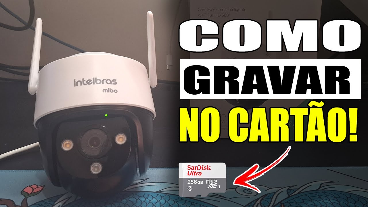 COMO ATIVAR GRAVAÇÃO NO CARTÃO DE MEMORIA CÂMERA INTELBRAS!