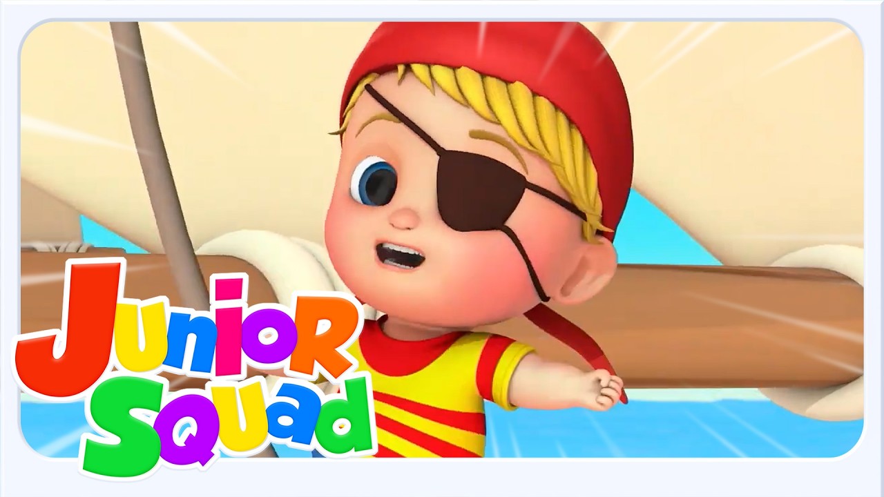 La Canzone Dei Pirati | Altro Ancora Filastrocche Animate per Bambini - Junior Squad