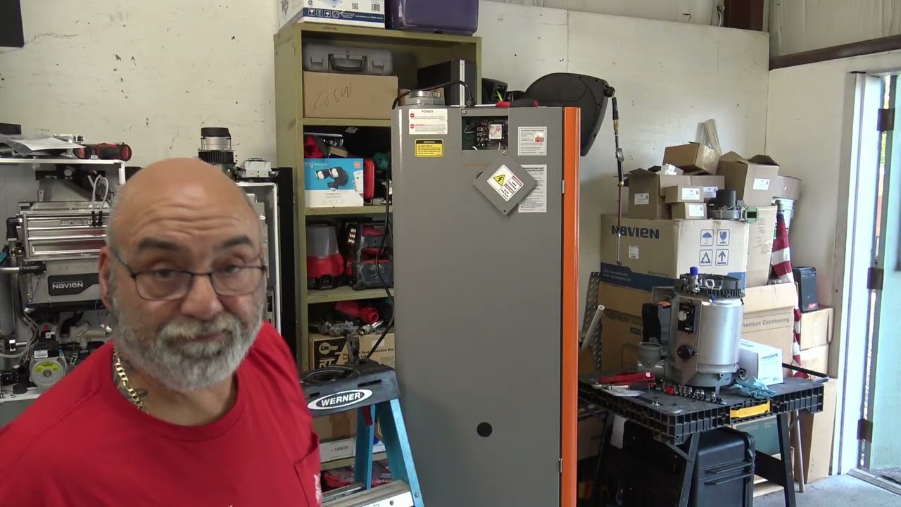 Wiring an Intellihot tankless heater.