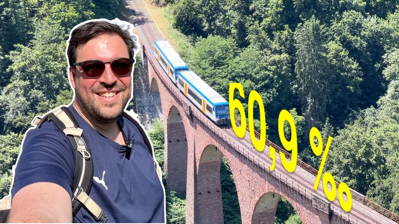 Hunsrückbahn: Die steilste Bahnstrecke Westdeutschlands - mit Trainspotter-Wanderweg