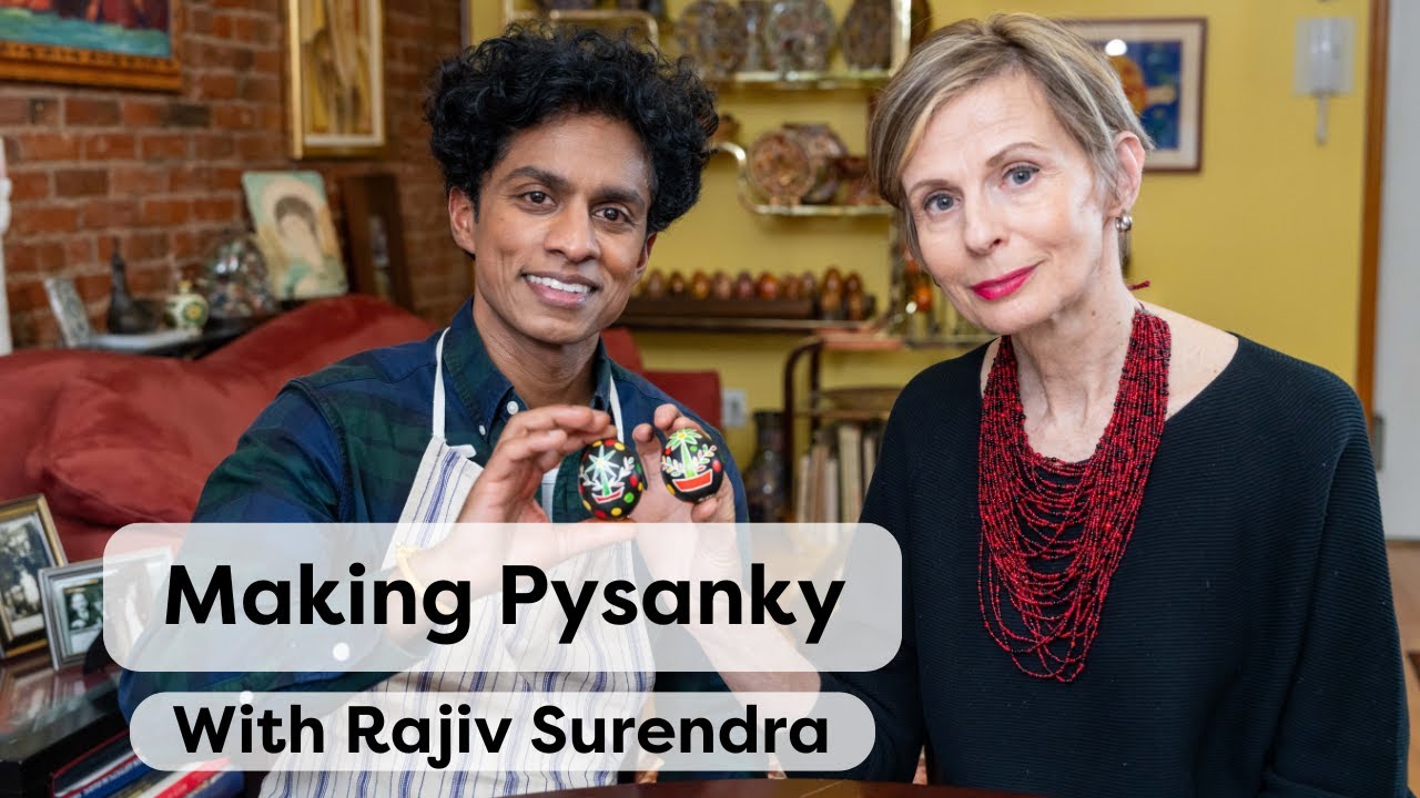 Making Pysanky, With Rajiv Surendra | Ukrainian Easter Egg Tutorial