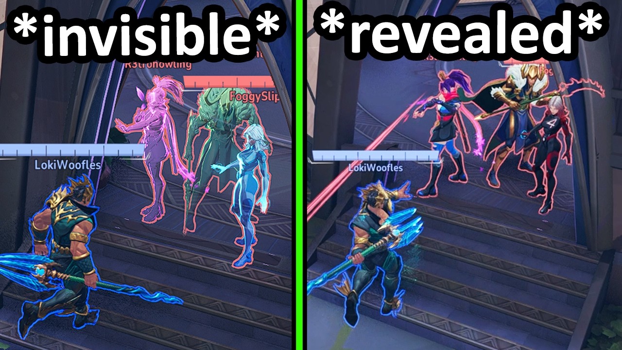 The INVISIBLE Team in Marvel Rivals