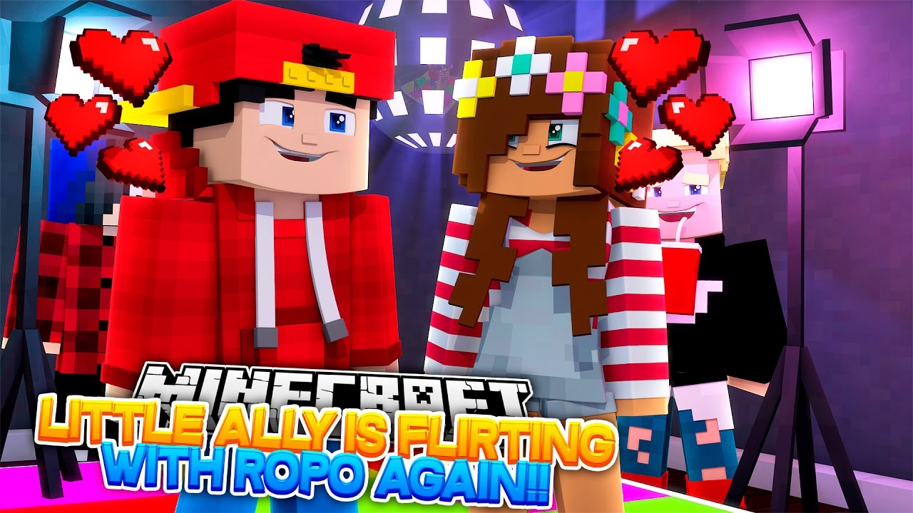 Minecraft Adventure - LITTLE ALLY IS FLIRTING WITH ROPO AGAIN!!!