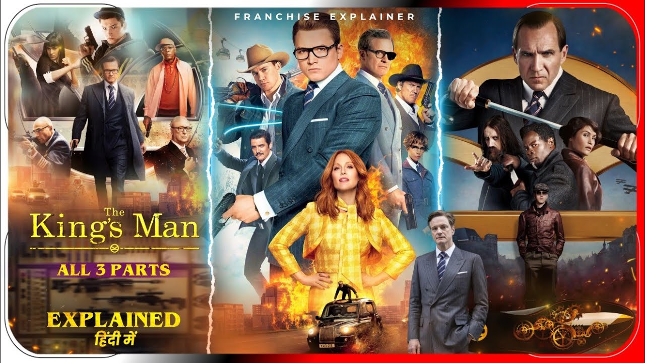 Kingsman 1+2+3 Explained In Hindi | Jio+ Hotstar Movie Kingsman In हिंदी / उर्दू | Hitesh Nagar