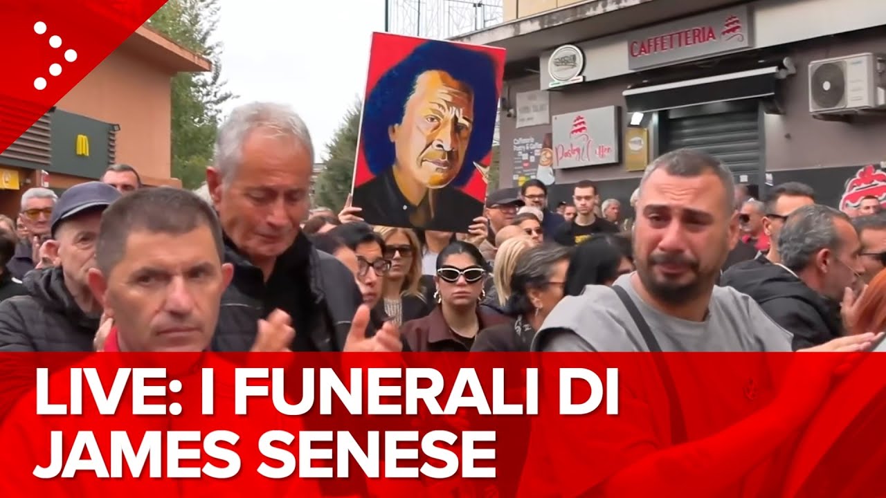 LIVE Napoli, i funerali del sassofonista James Senese: diretta video