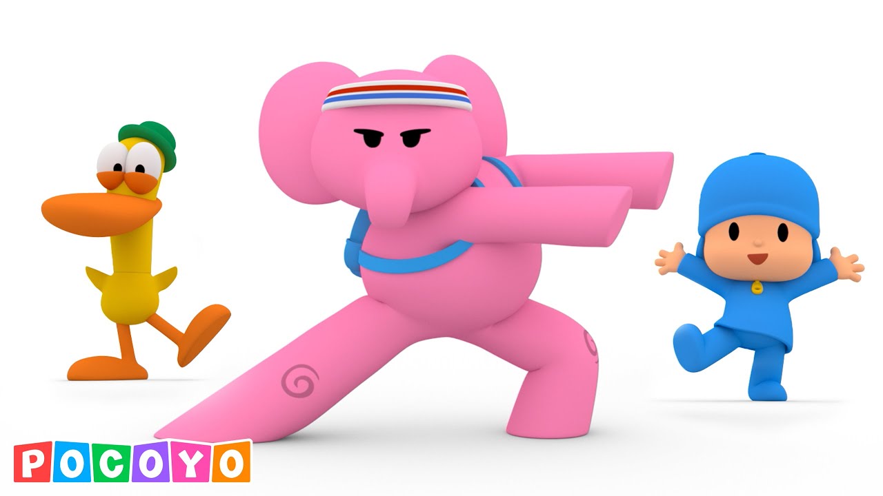 🤸‍♂️ Elly's Ultimate Exercise Challenge! Can YOU Keep Up? | Pocoyo English | Cartoons for Kids
