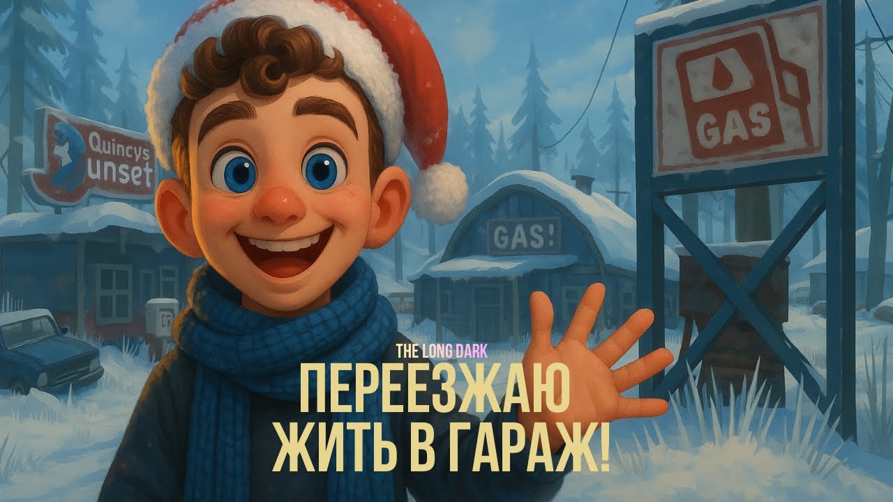 Построил уютную базу в ГАРАЖЕ! | 100 дней казуала в The Long Dark 