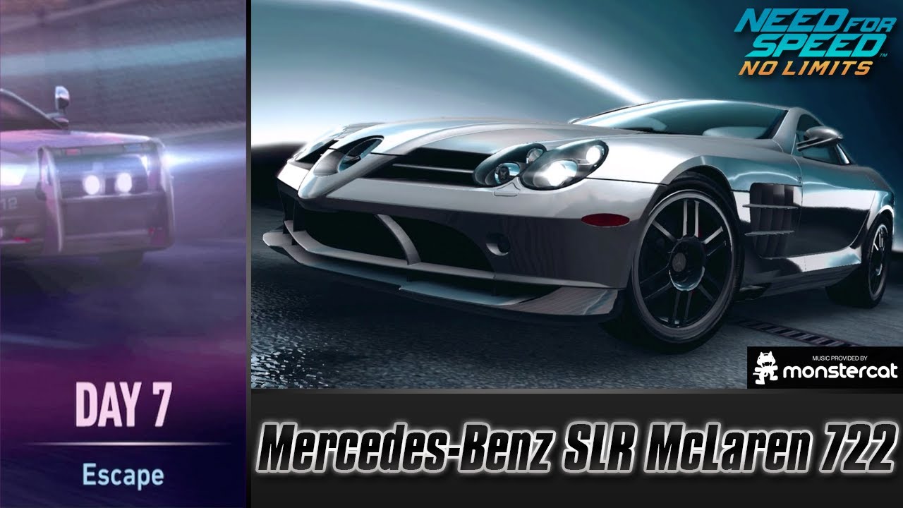 Need For Speed No Limits: Mercedes-Benz SLR McLaren 722 | Blackridge Breakout (Day 7 - Escape)