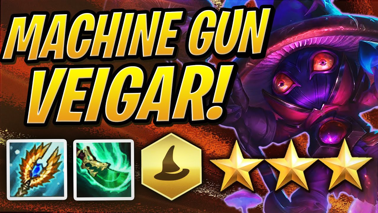 MACHINE GUN VEIGAR BUILD w/ 6 MAGES! | Teamfight Tactics Set 2 | TFT | League of Legends Auto Chess