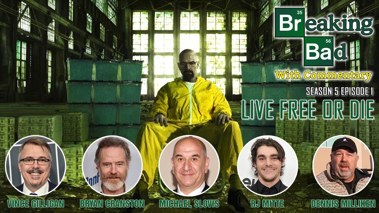 Breaking Bad With Commentary Season 5 Episode 1 - Live Free or Die | w/Bryan / Walt & RJ Mitte/W.J.