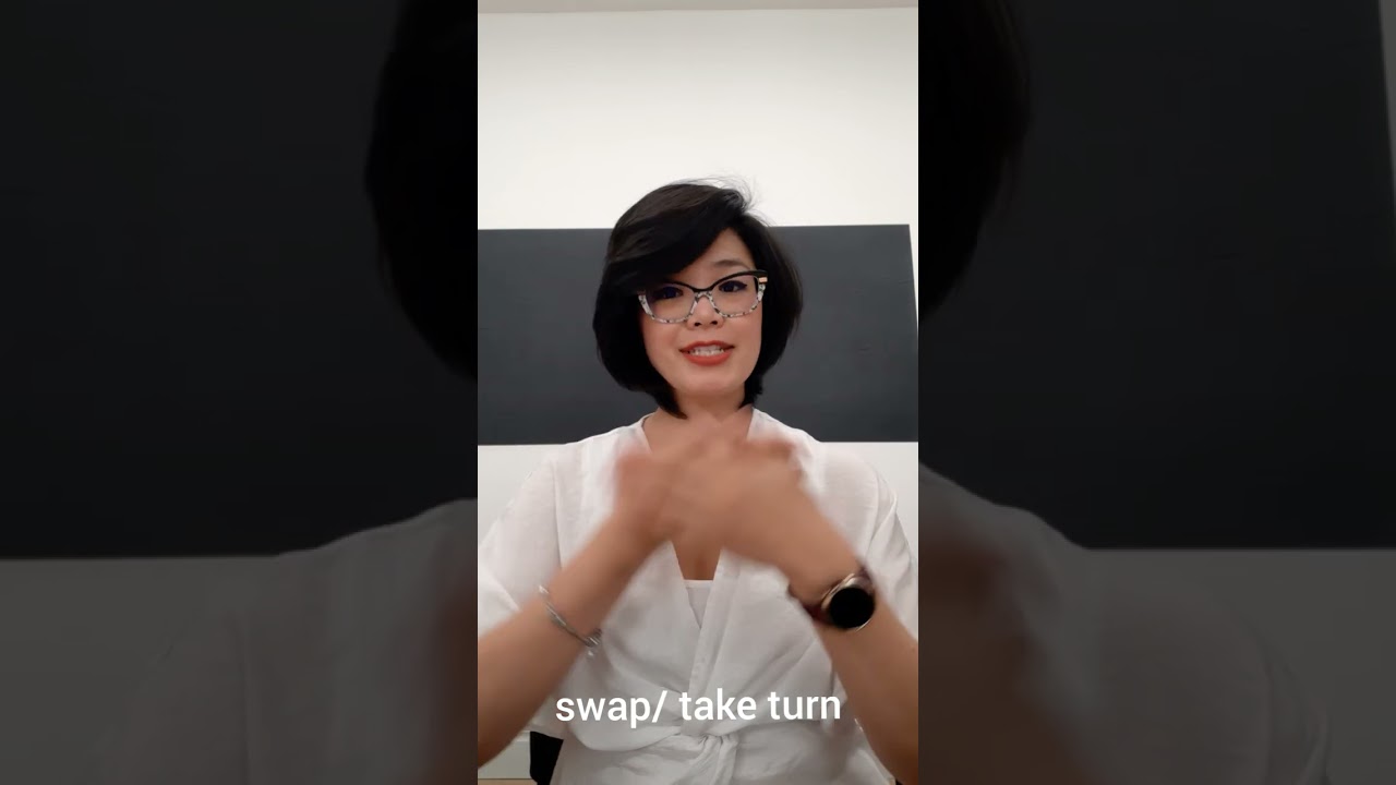 BIC WORDS: Swap/ Taking turn