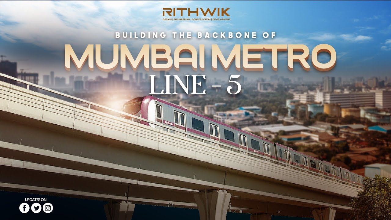 Mumbai Metro Line-5 Update | Kasheli Metro Depot Construction in Full Swing