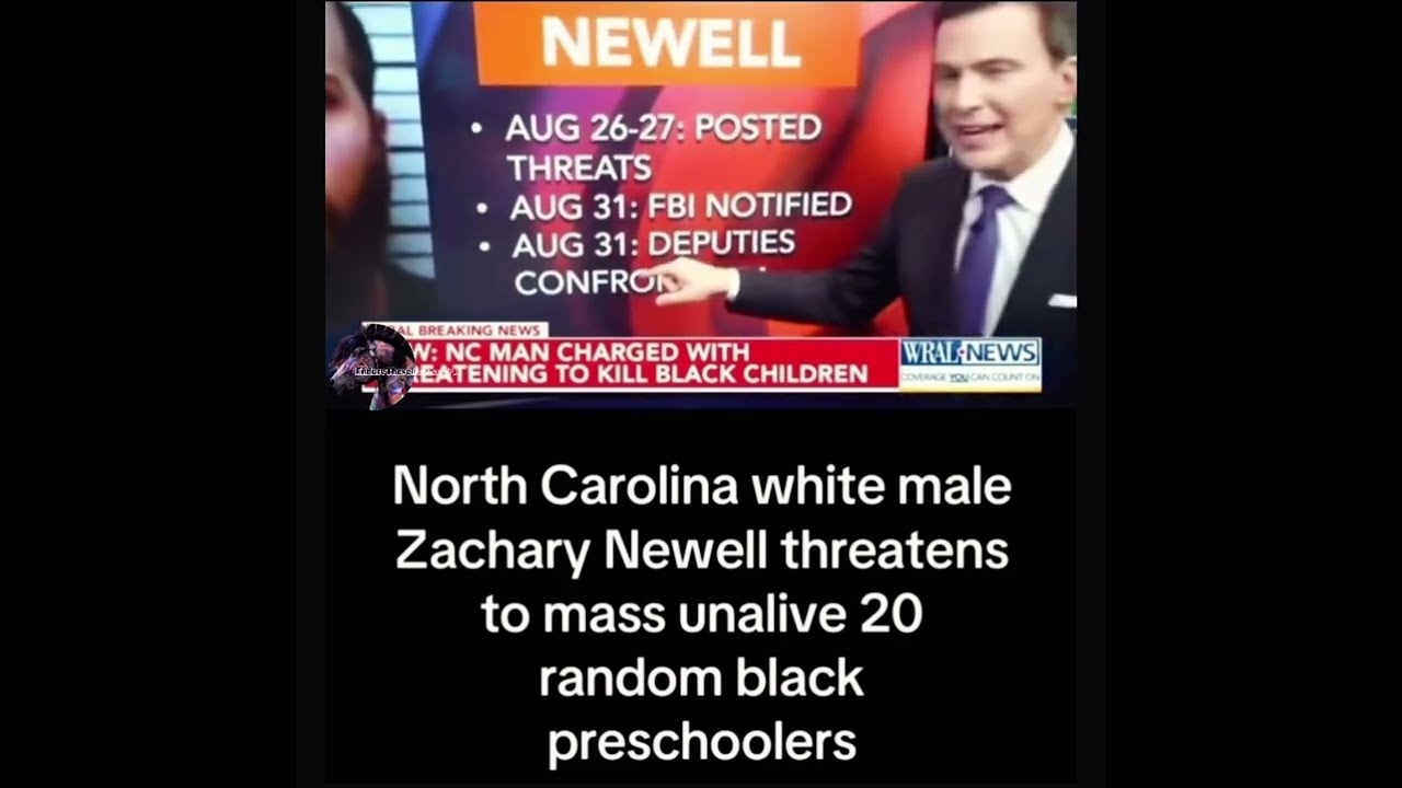 North Carolina Edomוte Zachary Newell threatens to mass unalive 20 random black preschoolers