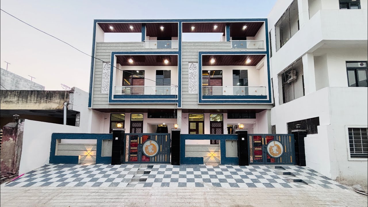 133 गज(20*60) में बना हूआ 4 BHK JDA Approved अल्ट्रा लग्ज़री विला || लक्ष्मी नगर निवारू रोड