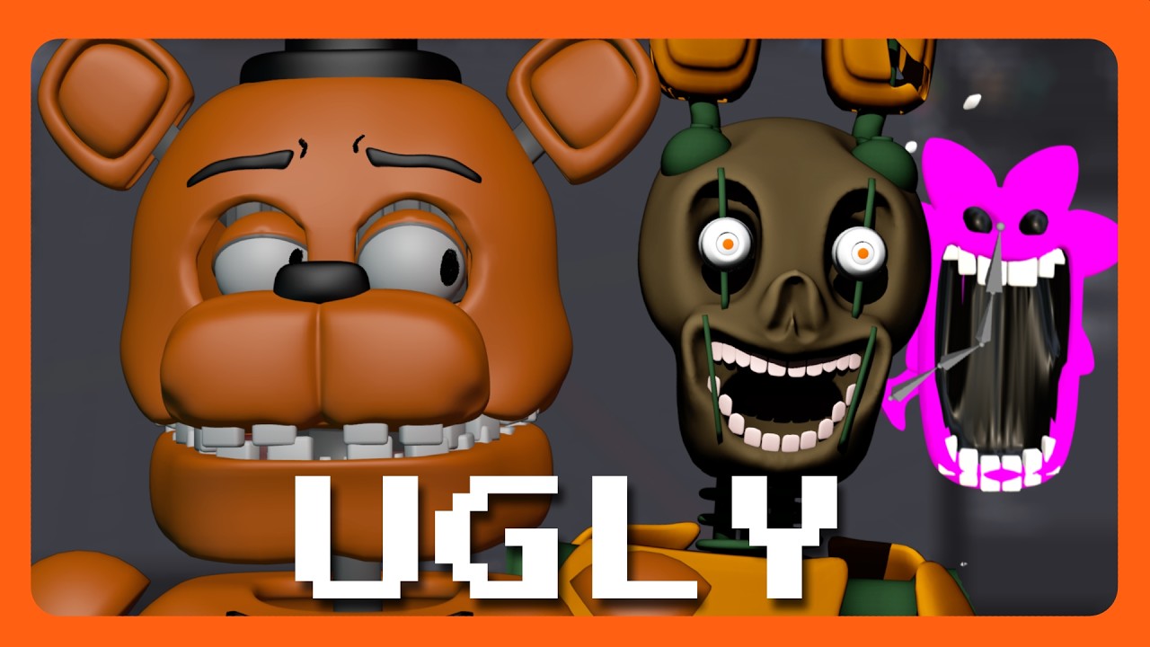 Мои старые модели из FNaF были уродливыми.