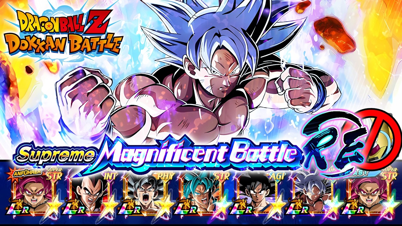 Level 2: Vs. Goku & Vegeta - SUPREME MAGNIFICENT BATTLE: RE [USS] • DBZ: Dokkan Battle (4K 60FPS)