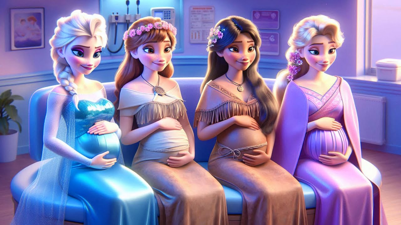 Moments of Calm🌙 Disney Princess 💖Deep Sleep & Anxiety Relief | Gentle Piano Music for Expecting Mom