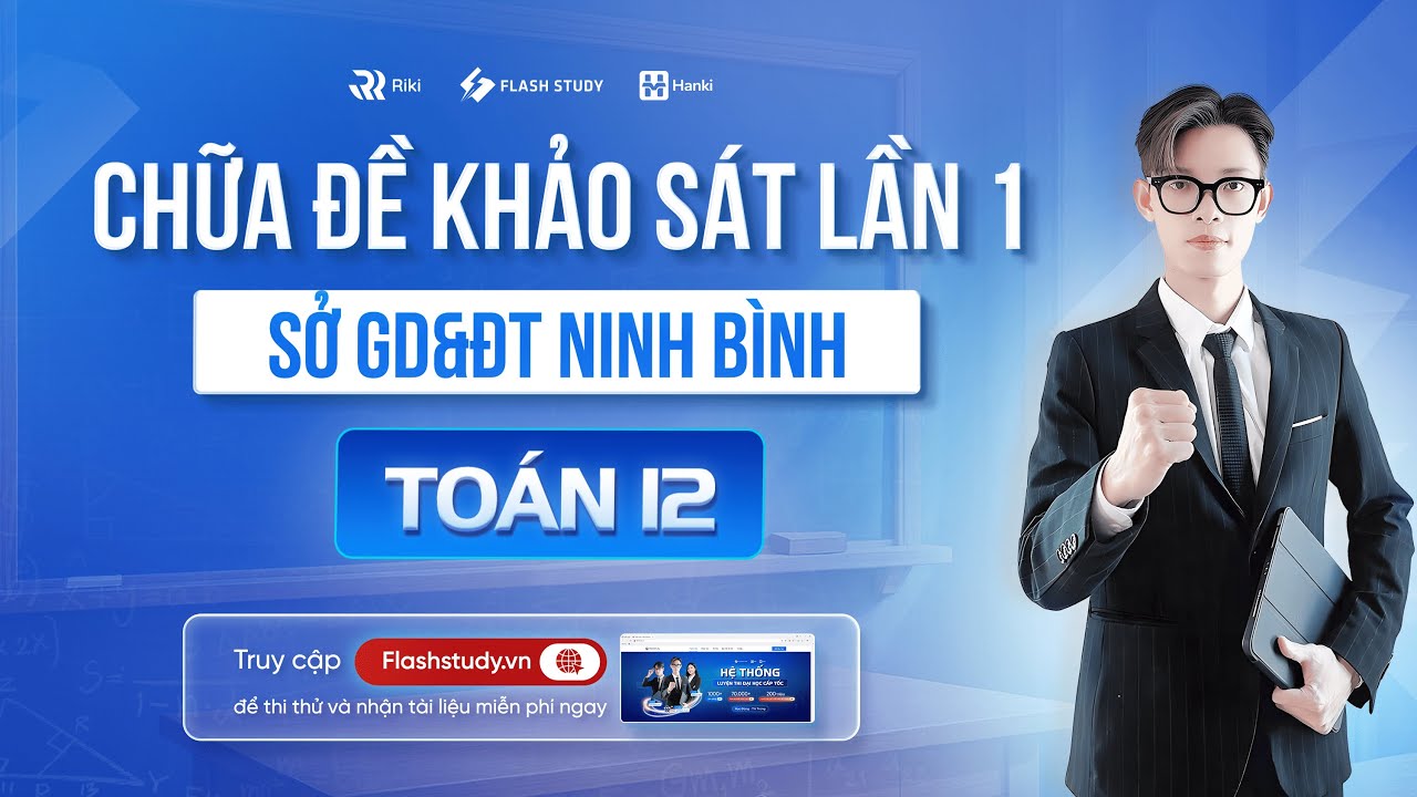 TOÁN 12 | CHỮA ĐỀ KHẢO SÁT LỚP 12 - LẦN 1 - SỞ GD&ĐT NINH BÌNH NĂM HỌC 2025-2026
