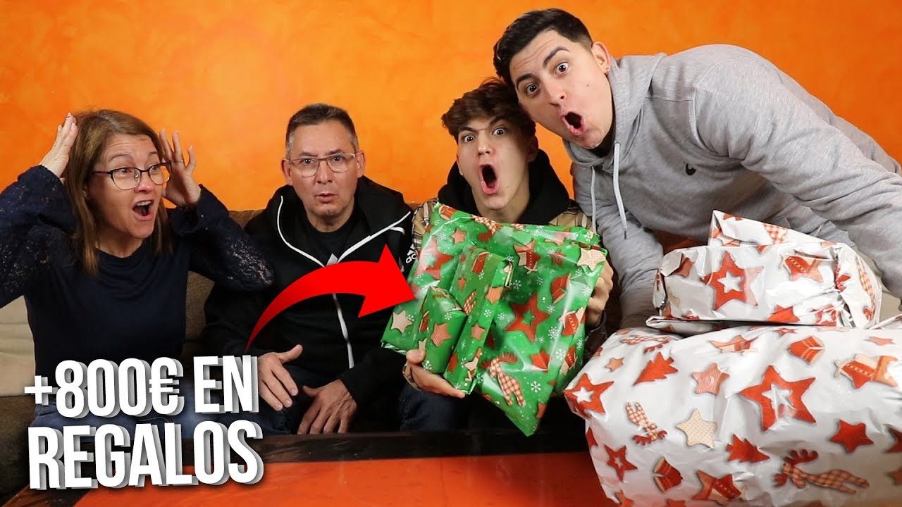 Le DOY a mis PADRES todos estos REGALOS (se emocionan)