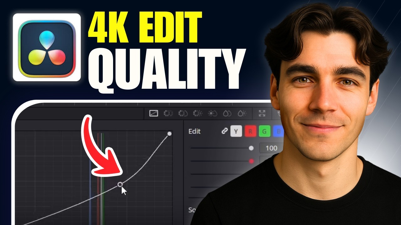 How To Get 4K Edit Quality In DaVinci Resolve (Tutorial 2026)