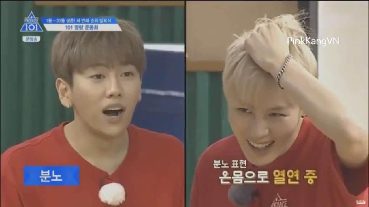 [produce 101 ss2] Team Show Time play game
