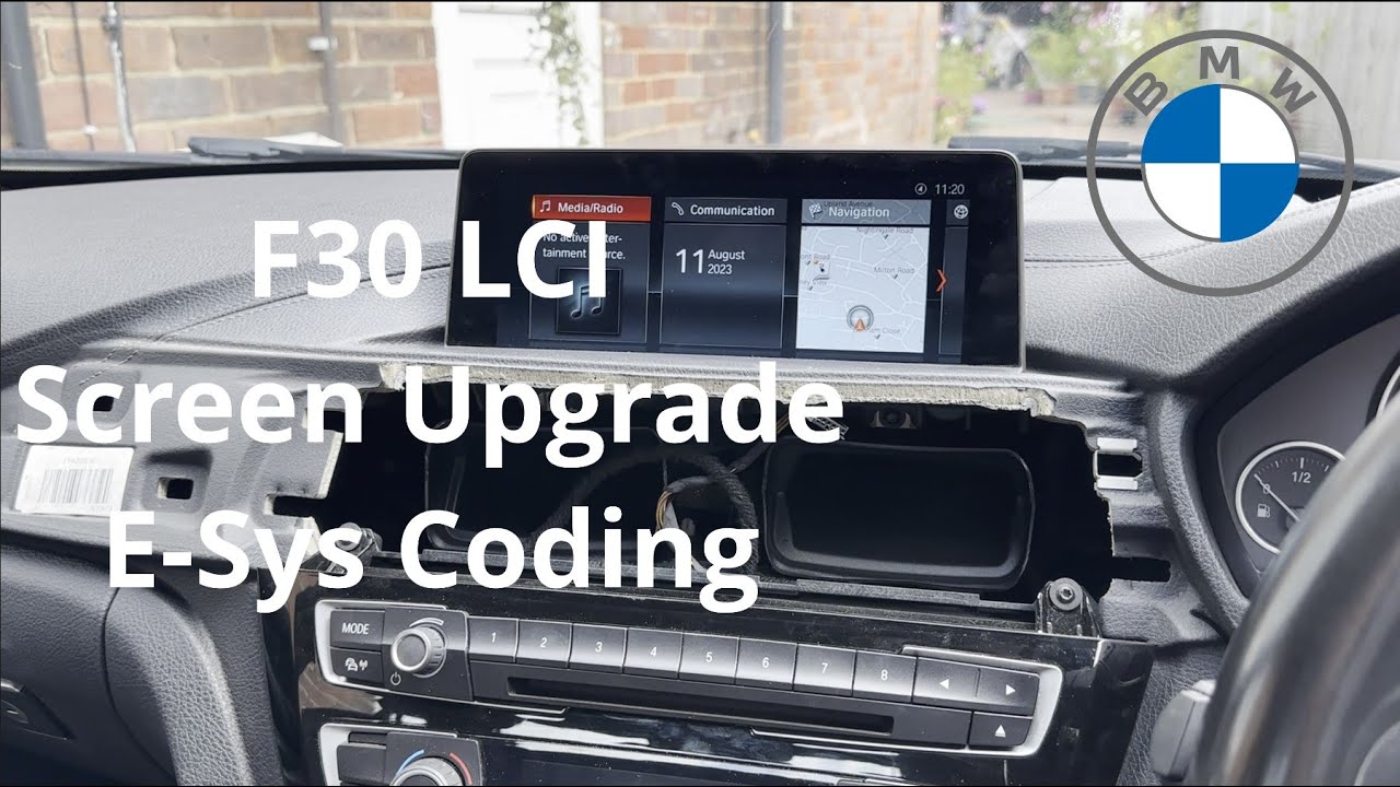Обновление и кодирование экрана BMW F30, экран OEM 8.8 HU_EntryNav2