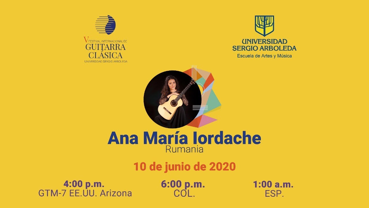 Ana María Iordache (Rumania) | V Festival Internacional de Guitarra Clásica