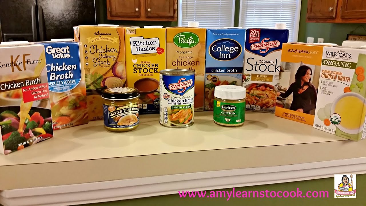 Eric's Chicken Broth Showdown - Taste Test and Review