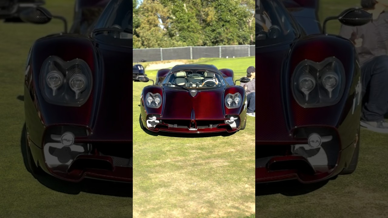 The new Pagani Utopia Roadster! Only 130 units will be made.