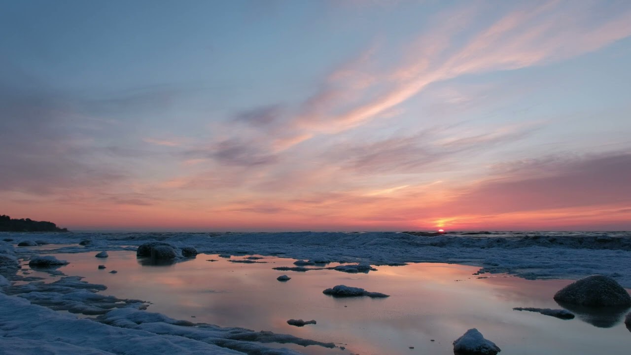 Lullaby of the Sea- Magical Sunset with Calming Relaxation Music