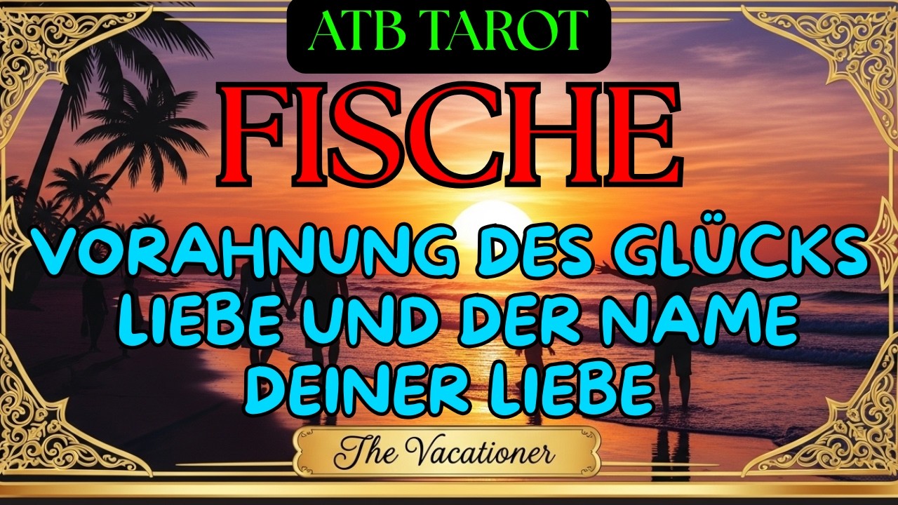 FISCHE: EIN GEIST ZEIGT DIR DAS DATUM, AN DEM DU DIE REICHSTE PERSON DEINER FAMILIE WIRST,