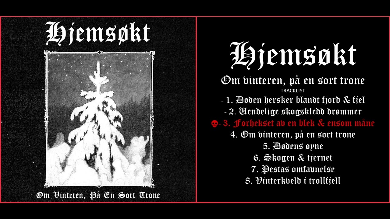 💀 Hjems&oslash;kt- Om vinteren, p&aring; en sort trone (2024) [Full Album] 💀