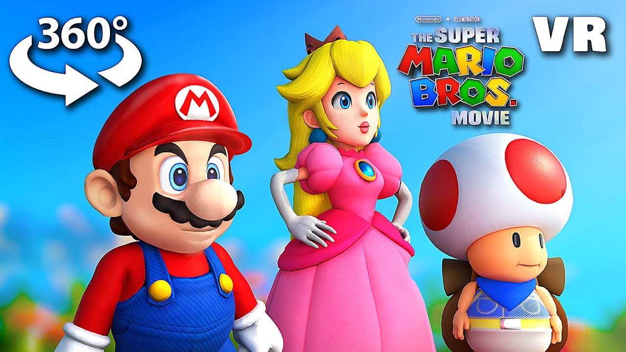 360° Video || THE SUPER MARIO BROS. Movie (VR)