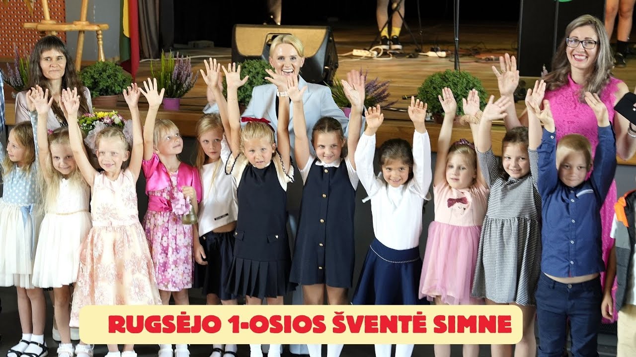 Rugsėjo 1-osios - Mokslo ir žinių dienos šventė Simne 2024