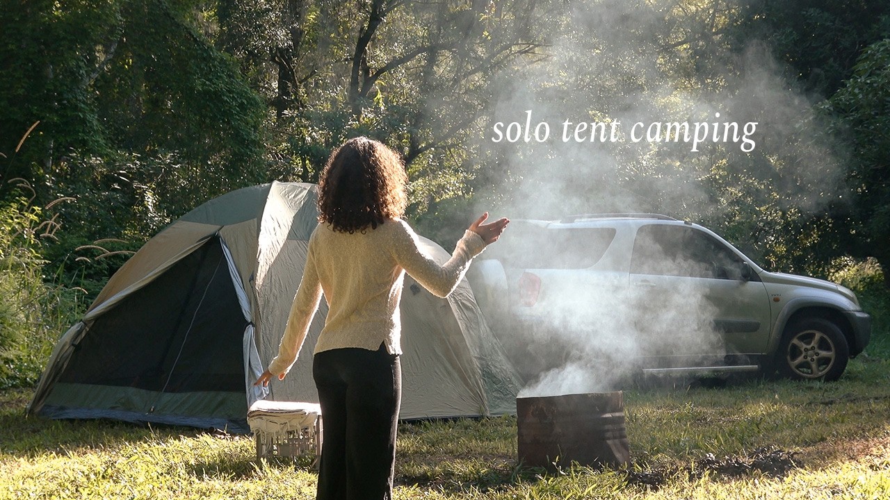 Solo tent camping and seeking wisdom from the natural world