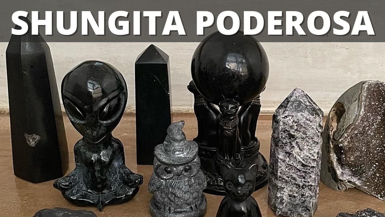 SHUNGITA: 10 DATOS INTERESANTES DE LA PIEDRA SHUNGITA! 