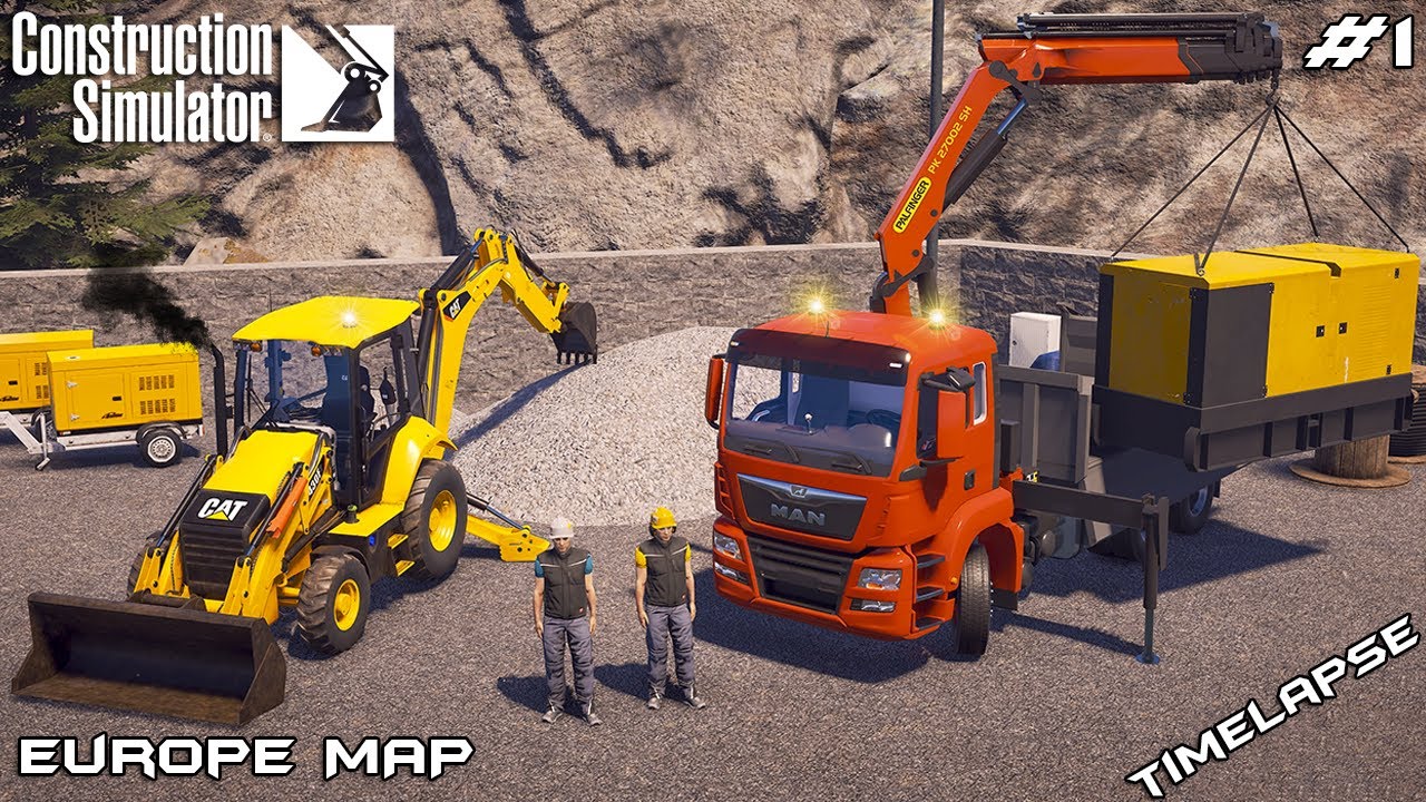 Opening a new CONSTRUCTION COMPANY with @ChataModding | Construction Simulator | Episode 1