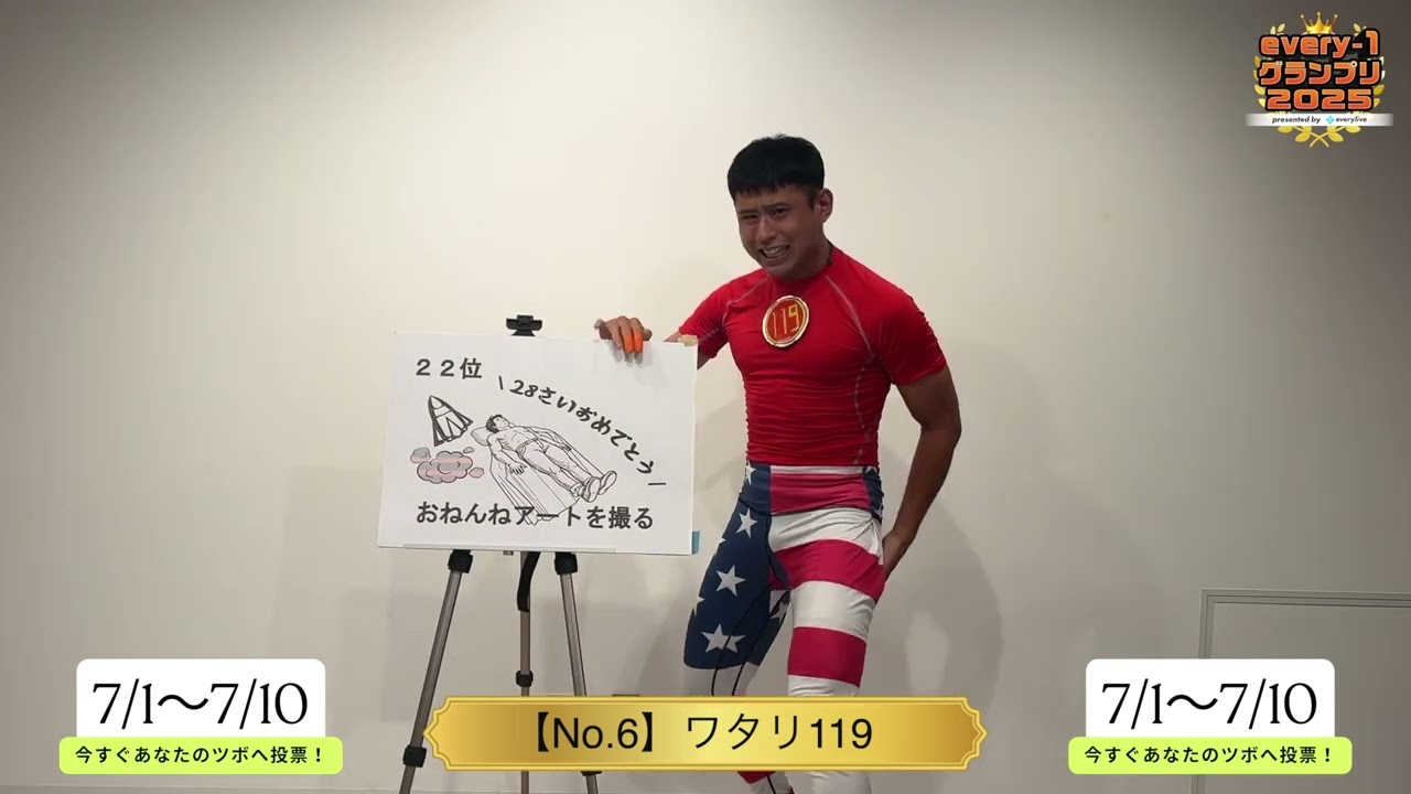 every-1グランプリ【No.6】ワタリ119
