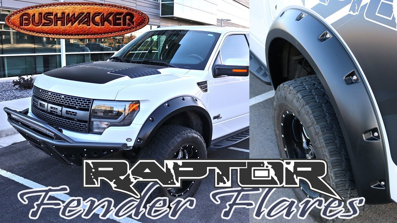 Ford SVT Raptor - Bushwacker Fender Flare Installation