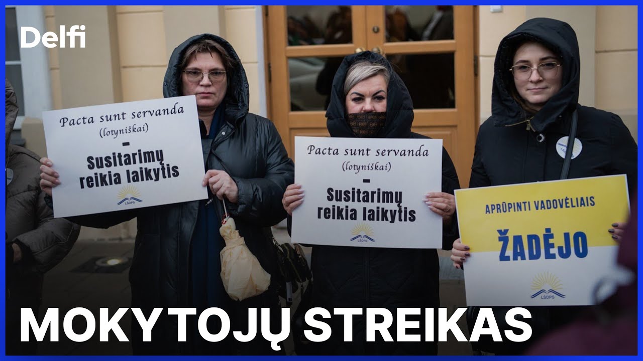 I&scaron; esmės. Ar didesnių algų reikalaujantys mokytojai vėl streikuos?