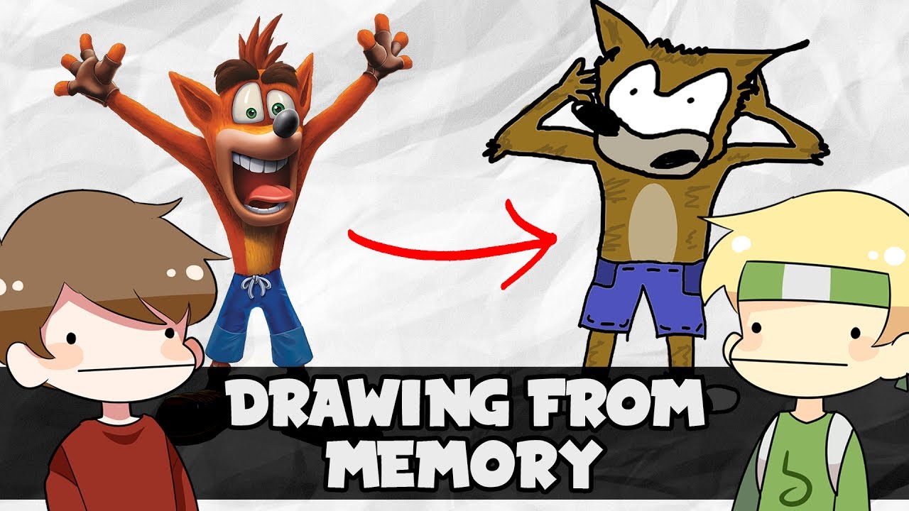 Drawing Characters From Memory vs Grian