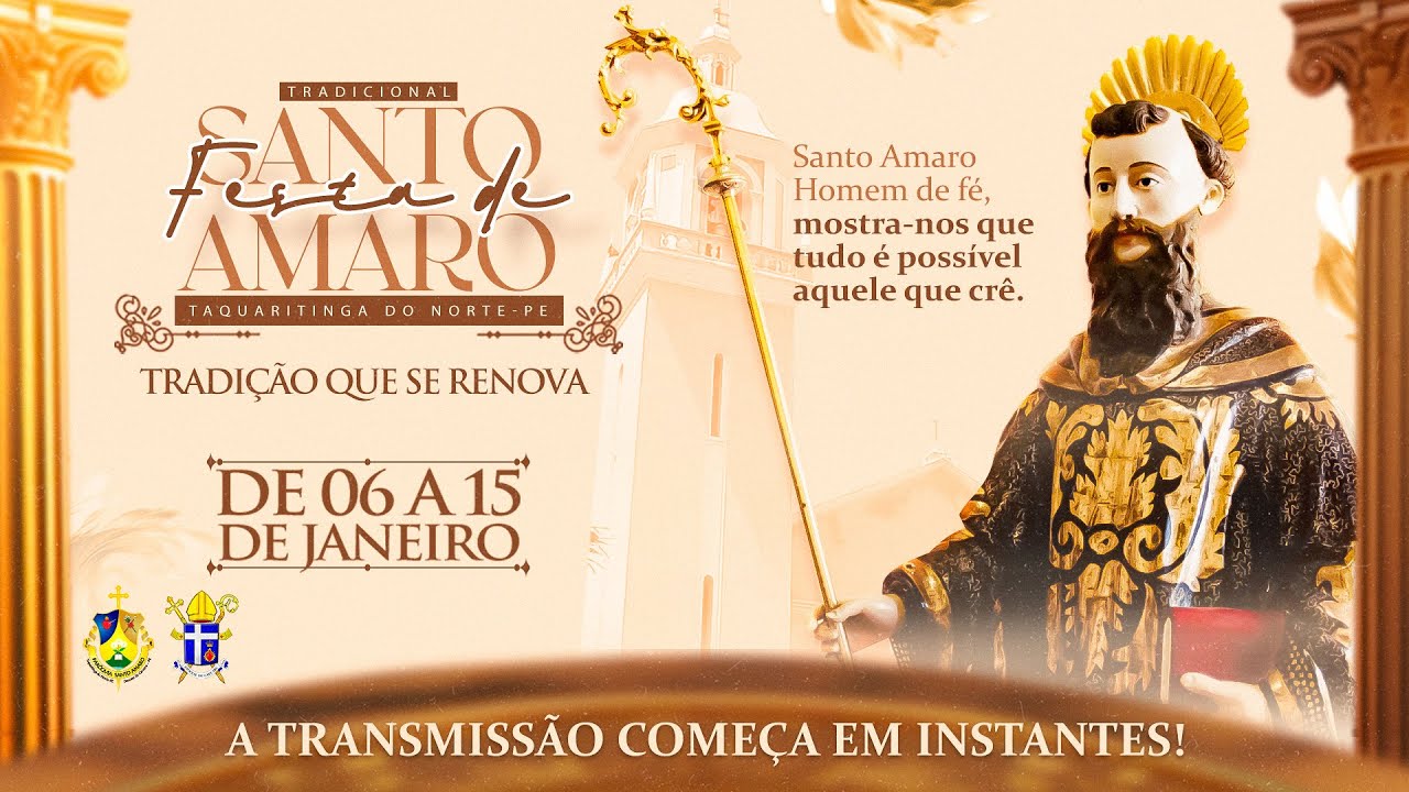 ENCERRAMENTO DA FESTA DE SANTO AMARO