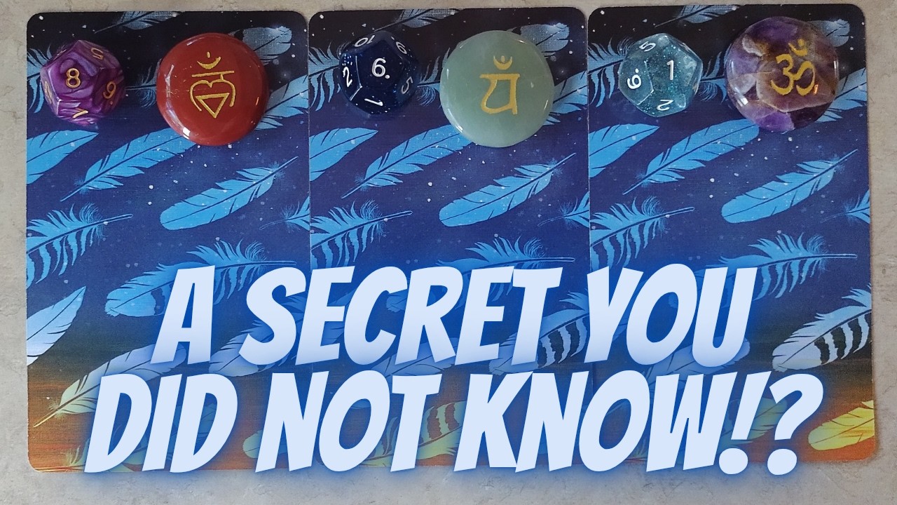 Revealing A Secret You Did Not Know?! 🤭🤐🤫 | Psychic Pick A Card Tarot Reading 🔮🧿✨