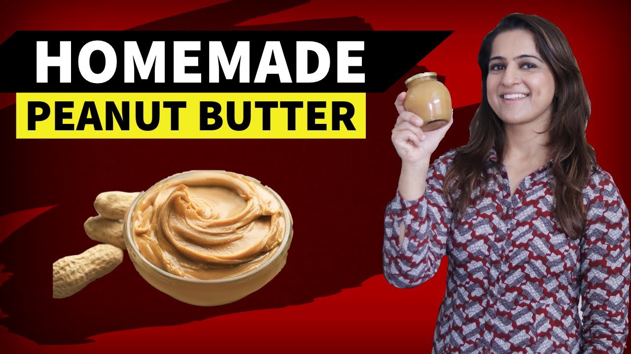 Easy Homemade Peanut Butter Recipe | How to make Peanut Butter | xHERciser