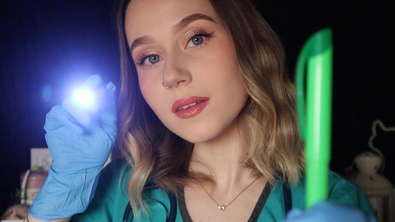 ASMR Classic Cranial Nerve Exam (Soft Spoken, Flashlight, Personal Attention)